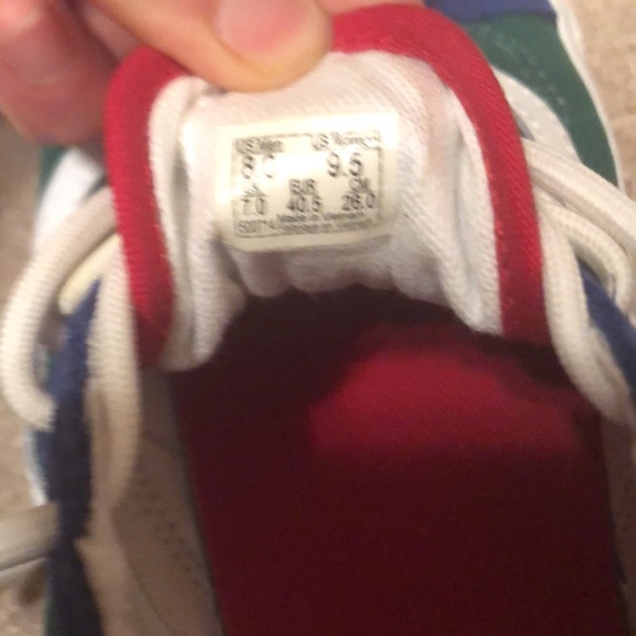 Primary Color Block Vans - Picture 3 of 4